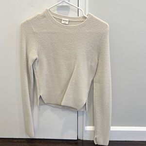 Abercrombie & Fitch Cream Knit Sweater